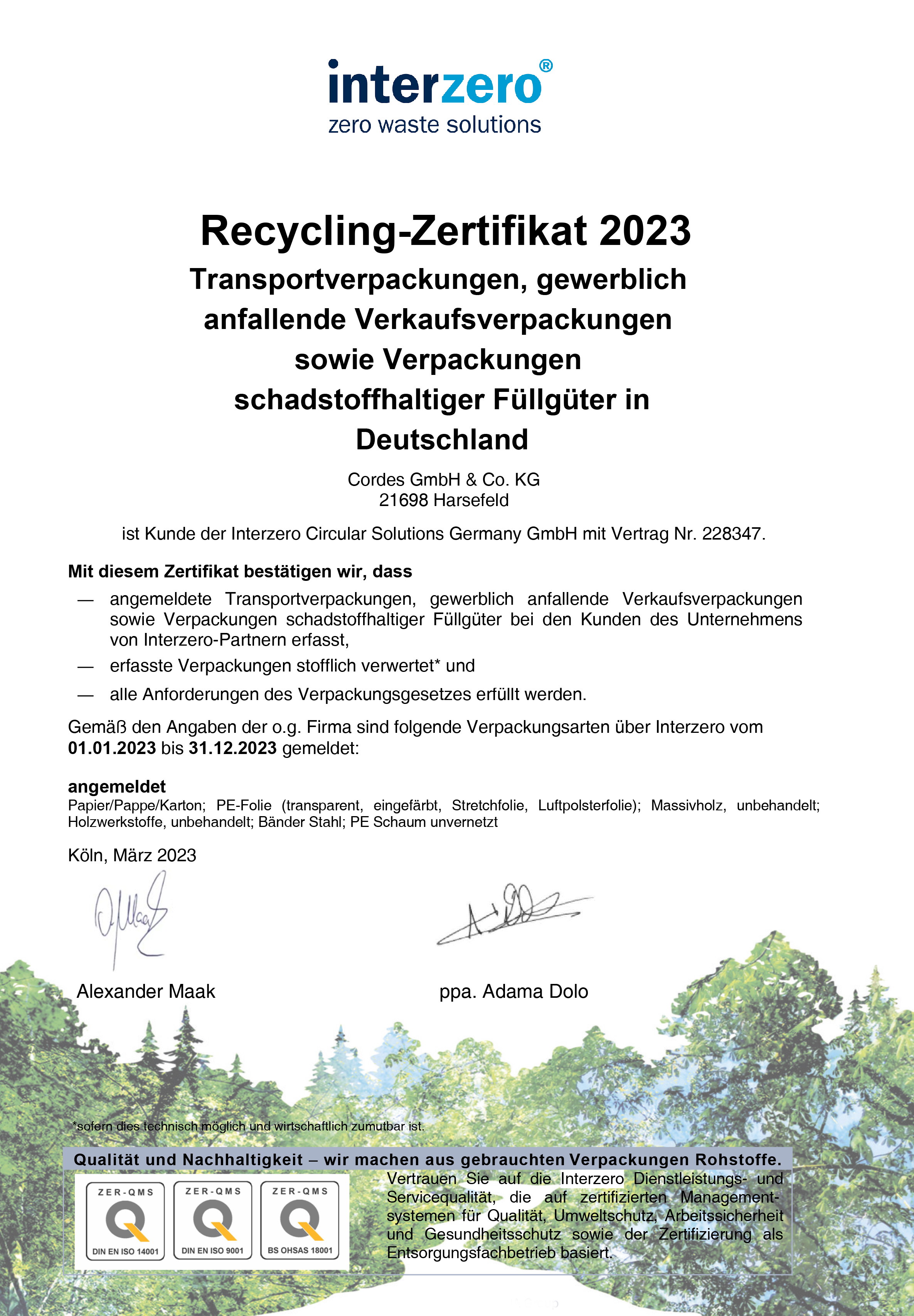 Ressourcenschutz 2016